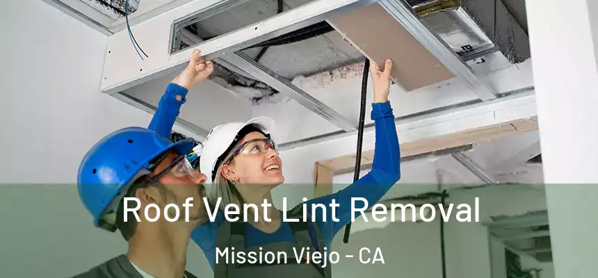  Roof Vent Lint Removal Mission Viejo - CA